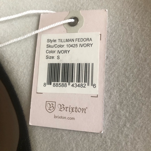 New w Tag: Brixton Tillman Fedora. Size Small main image 9